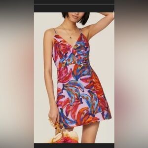 Farm rio go bananas mini dress